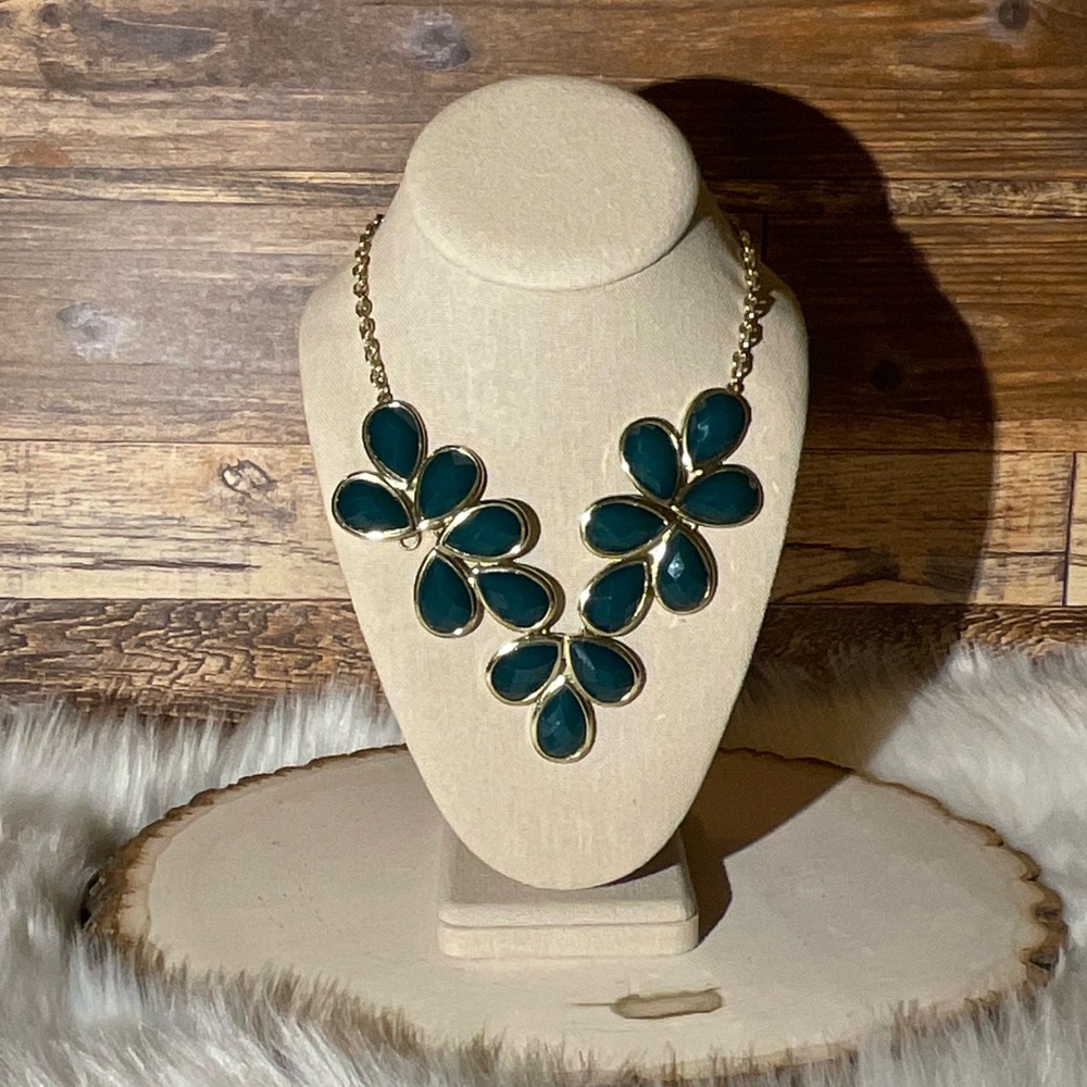 Green blue Necklace